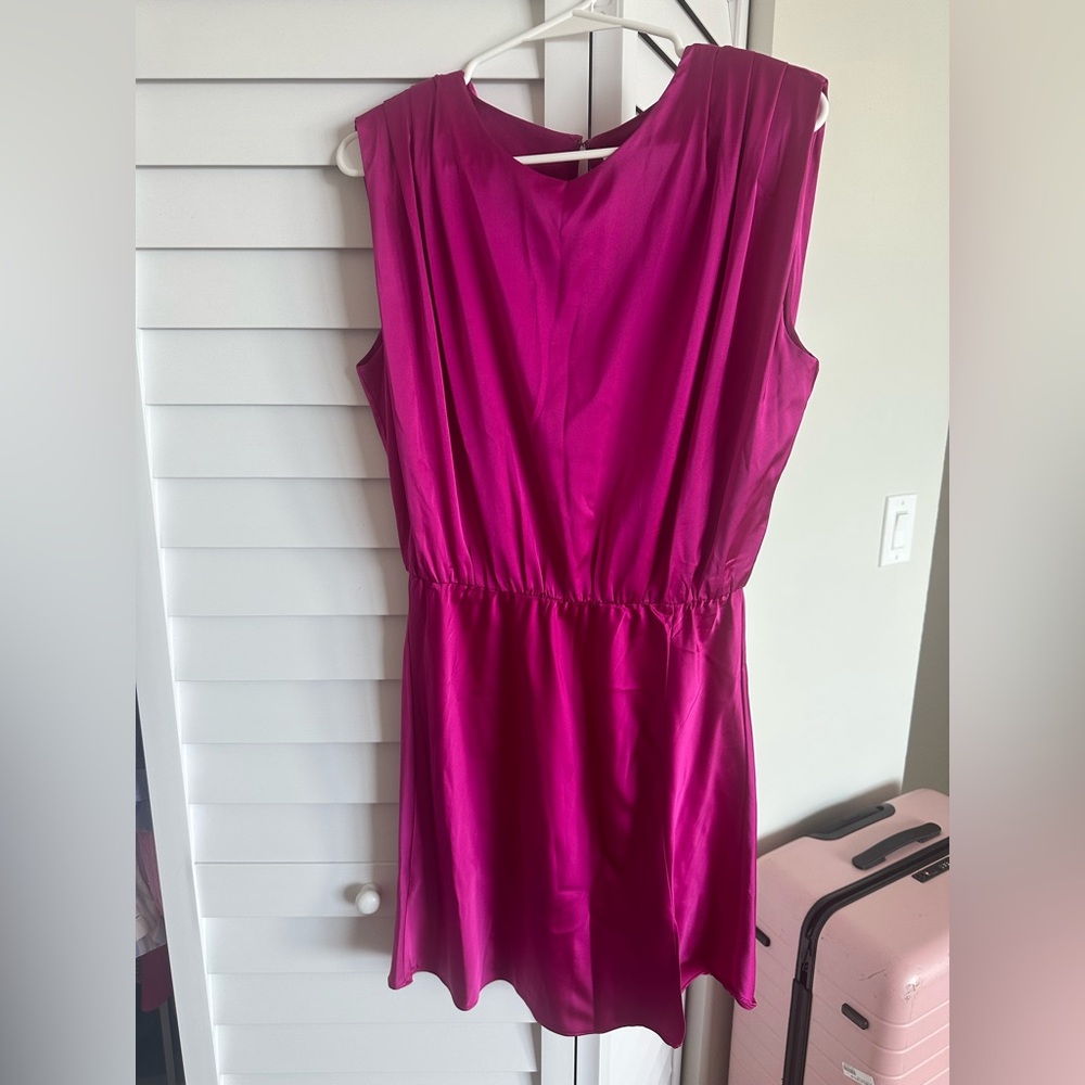 ASTR The Label dark pink/purple dress